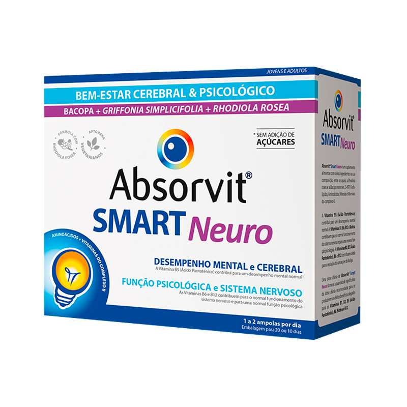 Absorvit Smart Neuro 20 ampollas