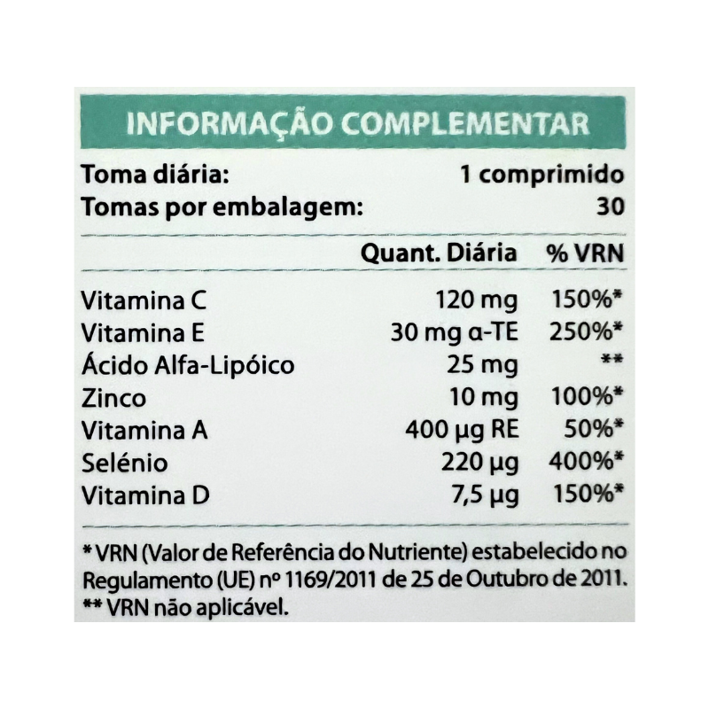 Absorvit Sélénium ACE D 30 comprimés