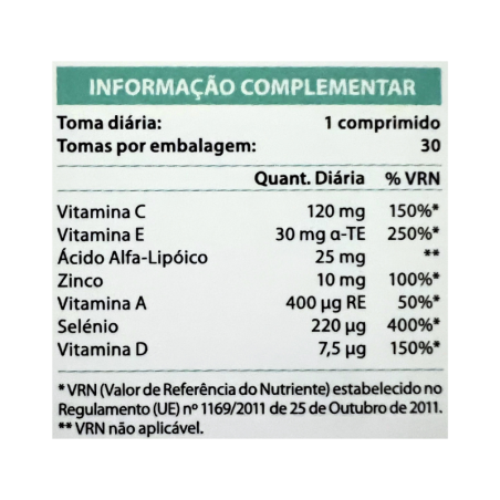 Absorvit Sélénium ACE D 30 comprimés