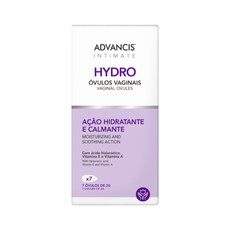 Advancis Intimate Hydro Óvulos Vaginales 7x2g