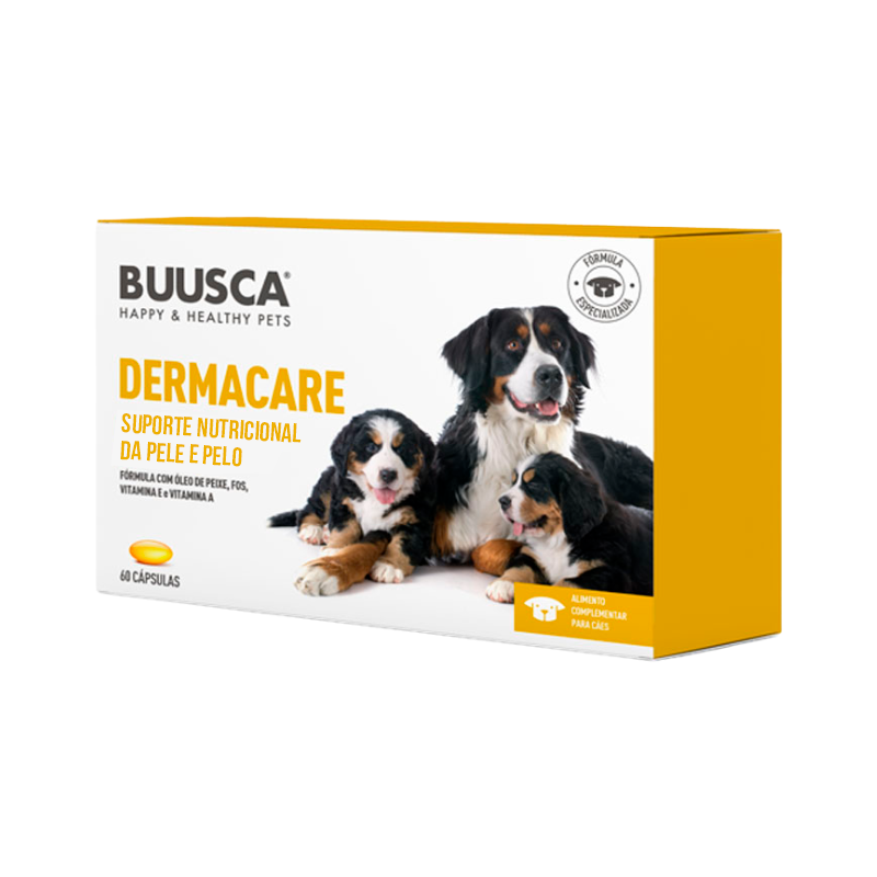 Buusca Dermacare Cão 60 cápsulas