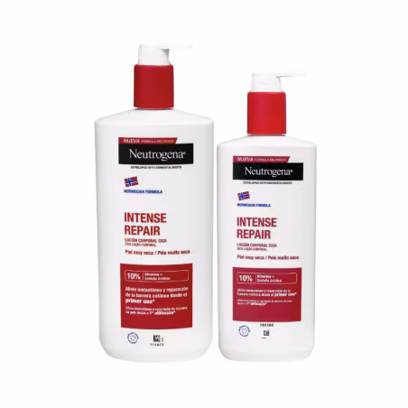 Neutrogena Intense Repair Loção Cica Pack 750ml + 400ml