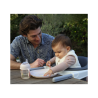 Chicco Portioned Plate 12m+ Blue