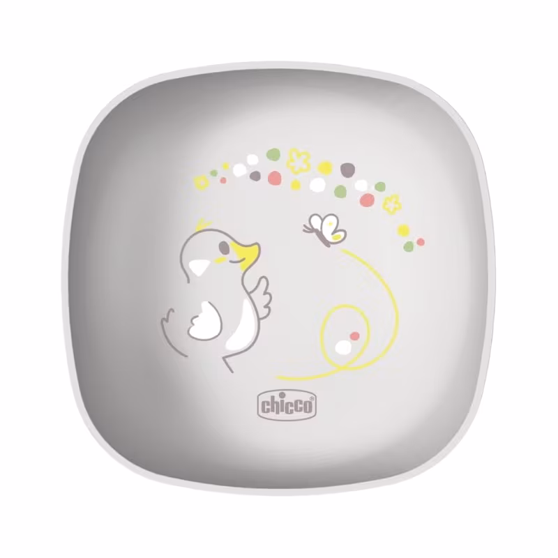 Chicco Bol avec Couvercle 6m+ Gris