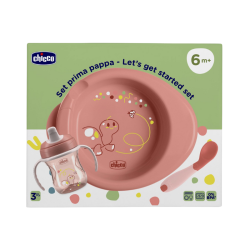 Chicco Set Repas 6m+ Rose