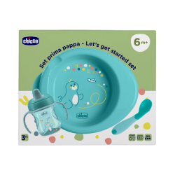Chicco Set Repas 6m+ Bleu
