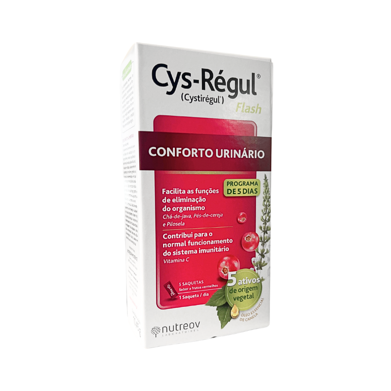 Cys-Régul Flash Conforto Urinário 5 saquetas