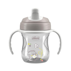 Chicco Copo de Aprendizagem 6m+ Cinza
