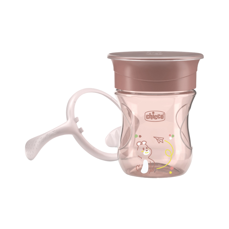 Chicco Copo de Refeição 360º 12m+ Rosa