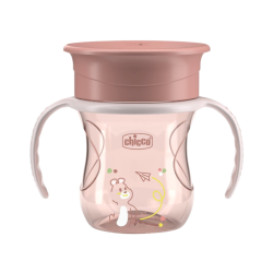 Chicco Copo de Refeição 360º 12m+ Rosa