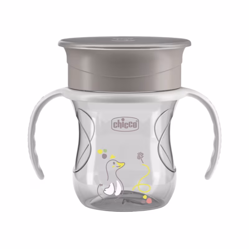 Chicco Spill-Proof Cup 12m+ Grey
