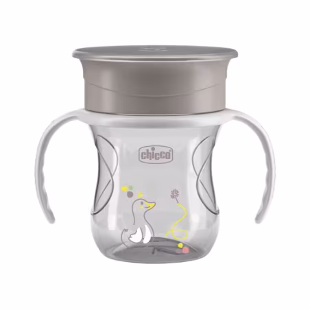 Chicco Spill-Proof Cup 12m+ Grey