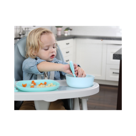 Chicco Set Cubiertos de Acero Inoxidable 18m+ Rosa