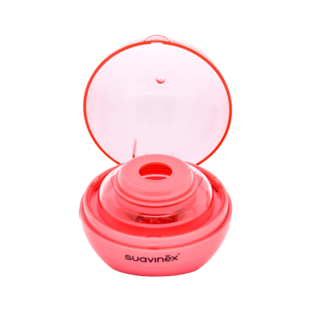 Suavinex Duccio Pacifier Sterilizer Pink