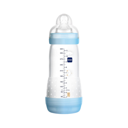 Mam Easy Start Biberão Anticólicas 4m+ 320ml Azul