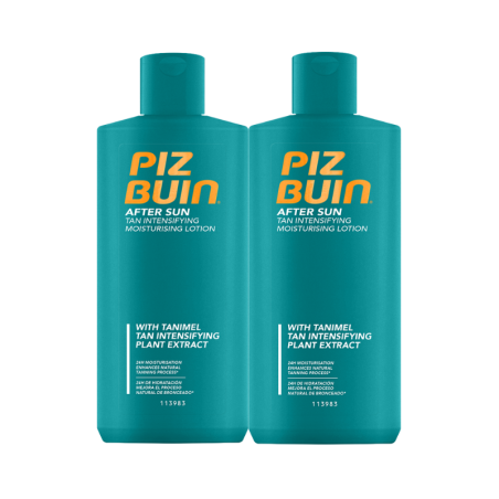 Piz Buin After Sun Loção Hidratante Intensificadora do Bronzeado 2x200ml