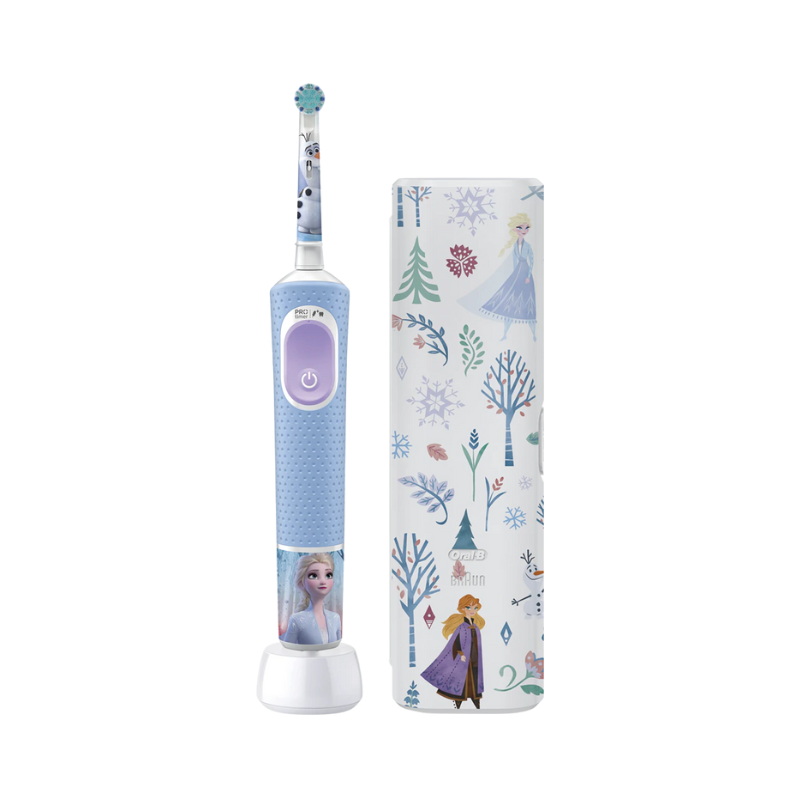 Oral-B Vitality Pro Kids Escova de Dentes Elétrica + Estojo Frozen