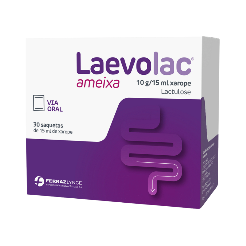 Laevolac Ciruela 10mg/15ml Jarabe 30 sobres
