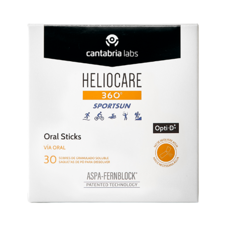 Heliocare 360º SportSun Oral Sticks 30 sobres