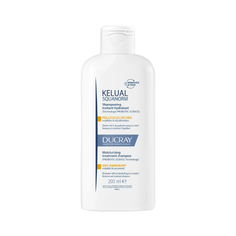 Ducray Kelual Squanorm Dry Dandruff Shampoo 200ml