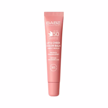 Babé Lip & Cheek Baume Touche de Couleur SPF50 Rose 20ml