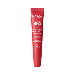 Babé Lip & Cheek Bálsamo con Color SPF50 20ml Rojo