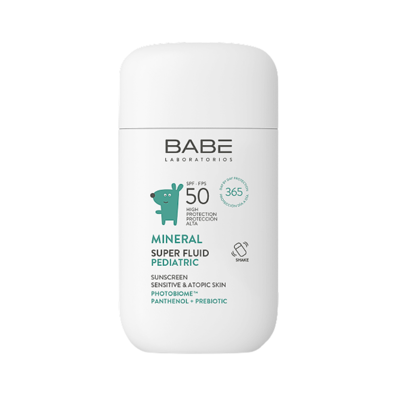 Babé Super Fluid Mineral Pediátrico SPF50 50ml