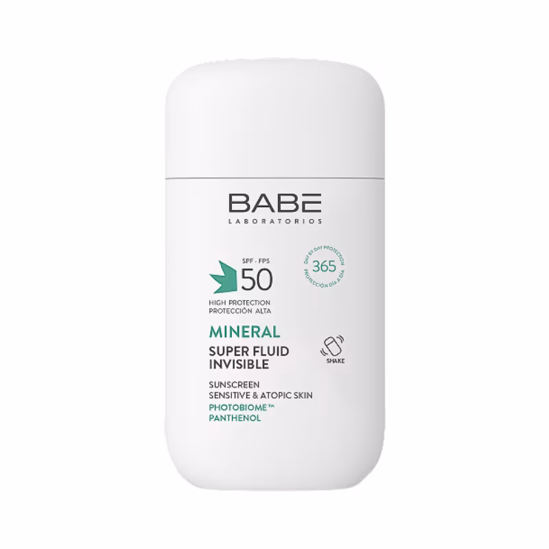Babé Super Fluid Mineral Invisible SPF50 50ml