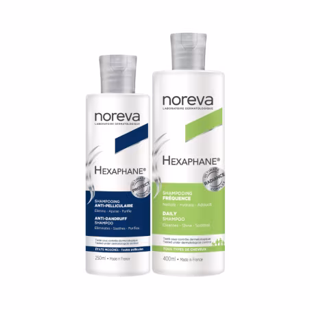 Noreva Hexaphane Champô Anticaspa + Champô Frequência Pack