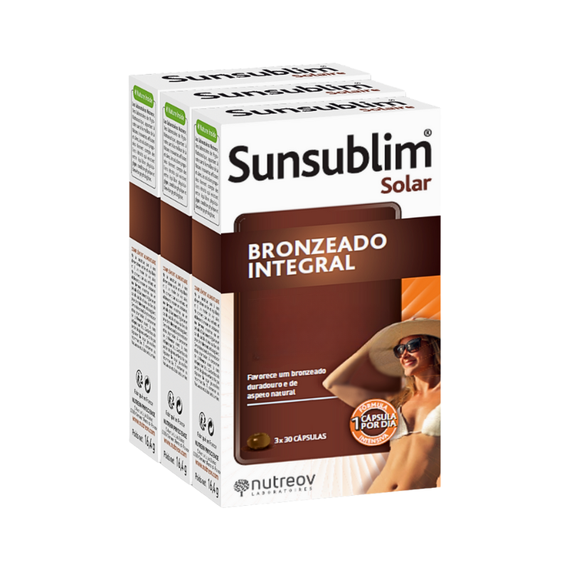 Sunsublim Bronzeado Integral 3x30 cápsulas