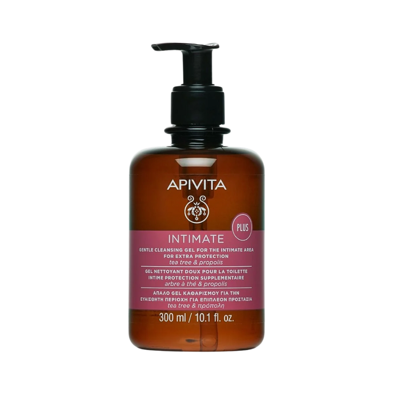 Apivita Intimate Plus Gel Limpiador Íntimo Suave 300ml