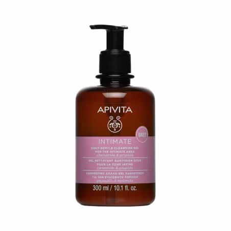 Apivita Intimate Daily Gel Suave Higiene Íntima Diario 300ml