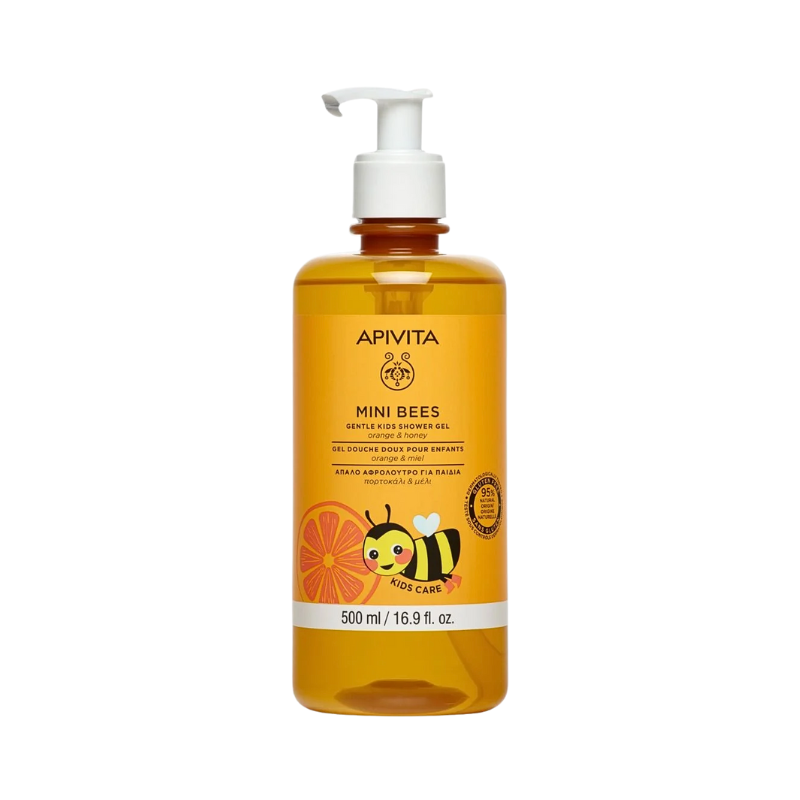 Apivita Mini Bees Gel Douche Doux pour Enfants 500ml