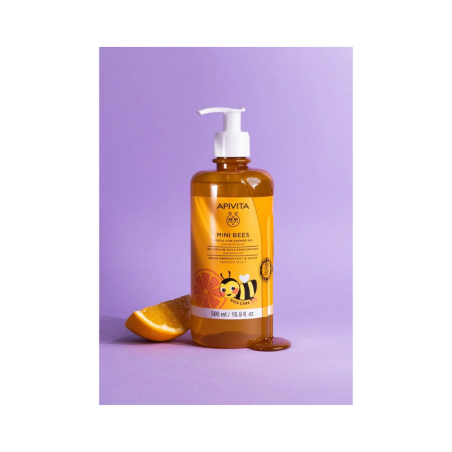 Apivita Mini Bees Gentle Kids Shower Gel 500ml