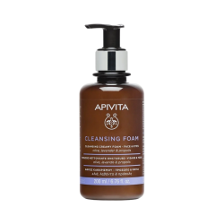 Apivita Cleansing Foam Crema Espuma Limpiadora Rostro y Ojos 200ml