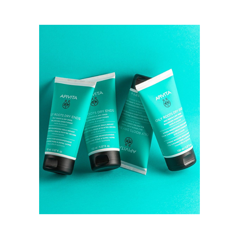 Apivita Oily Roots and Dry Ends Balancing Conditioner 150ml