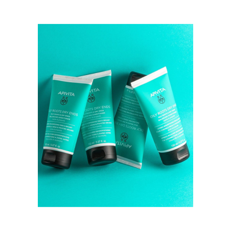 Apivita Après-Shampooing Équilibrant Cuir Chevelu Gras et Pointes Sèches 150ml