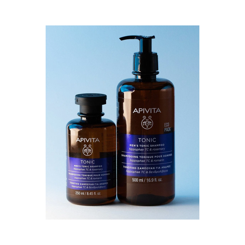 Apivita Tonic Shampooing Tonique Homme 500ml