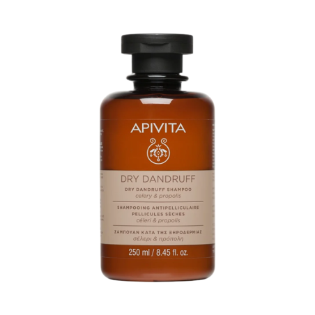 Apivita Dry Dandruff Champô Anticaspa Seca 250ml