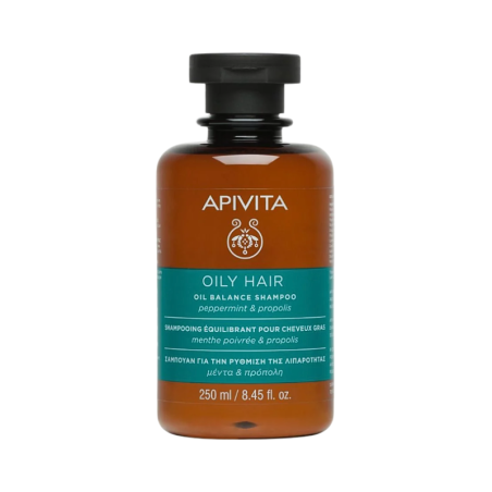 Apivita Oily Hair Champô Equilíbrio da Oleosidade 250ml