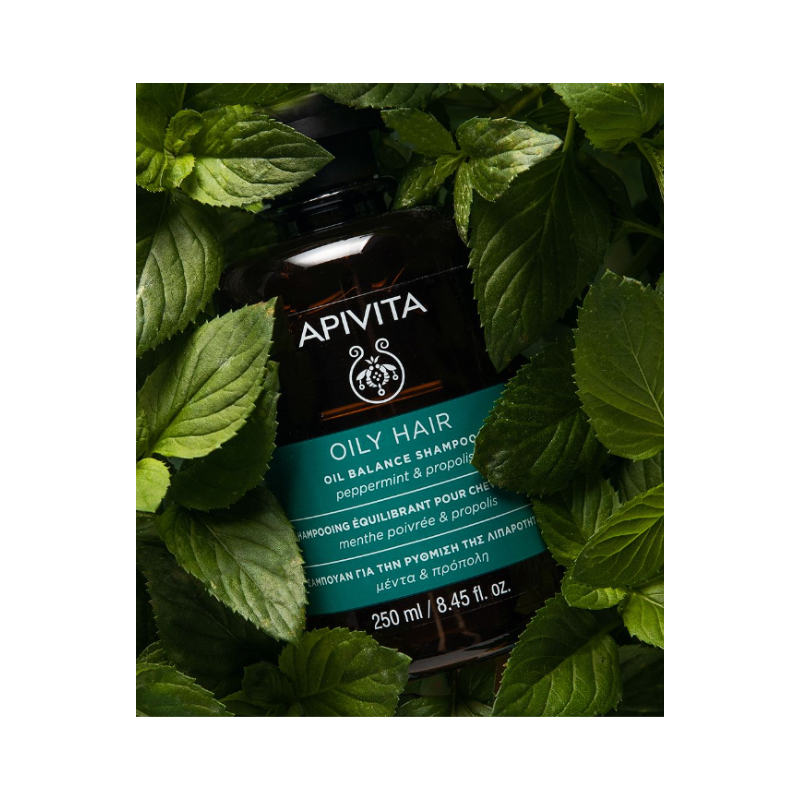 Apivita Oily Hair Champô Equilíbrio da Oleosidade 250ml