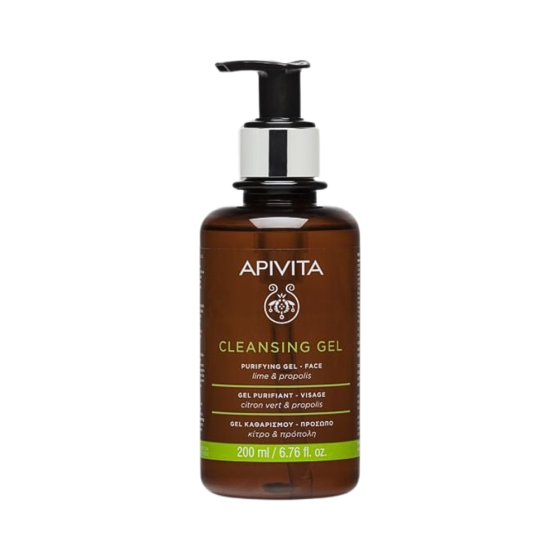 Apivita Gel Nettoyant Visage Purifiant 200ml