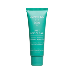Apivita Just Bee Clear Hidratante Anti-Imperfeições Matificante 40ml