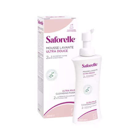 Saforelle Espuma de Limpeza Ultra-Suave 250ml