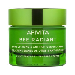 Apivita Bee Radiant Gel-Crème Signes de L'Âge Anti-Fatigue Texture Légère 50ml