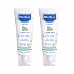 Mustela Hydra Bebé Crema Facial 2x40ml