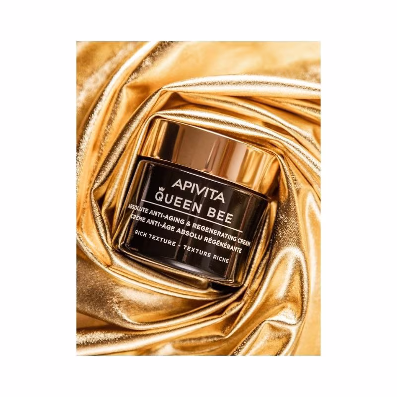 Apivita Queen Bee Crème Anti-Âge Absolu Régénérante Texture Riche 50ml