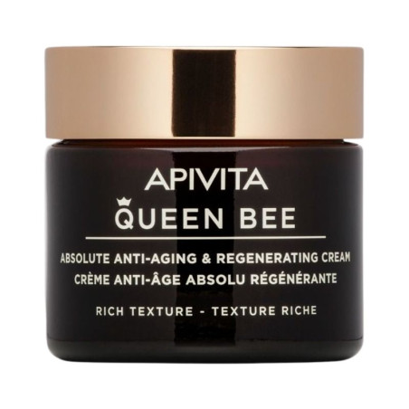 Apivita Queen Bee Crema Regeneradora Antiedad Absoluto Textura Rica 50ml