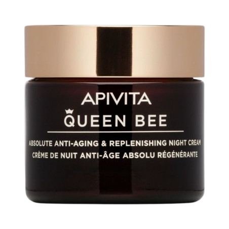 Apivita Queen Bee Crème de Nuit Anti-Âge Absolu Régénérante 50ml