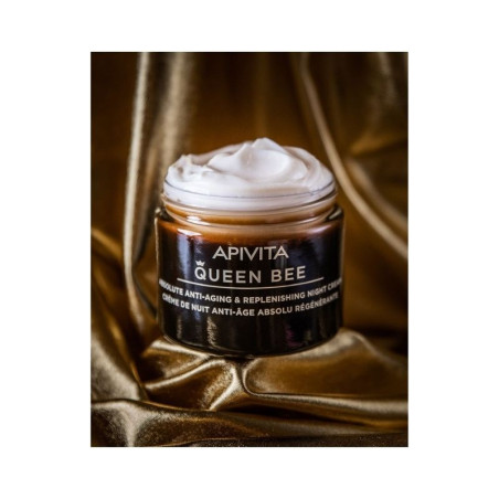 Apivita Queen Bee Crème de Nuit Anti-Âge Absolu Régénérante 50ml